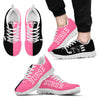 Nurse- Love Black Pink Sneakers, Running Shoes, Shoes For Women, Shoes For Men, Custom Shoes- Love Sneakers