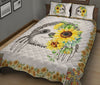 Sloth Quilt Bed Set- Sunflower - Gift For Sloth Lovers 6 - Love Quilt Bedding Set