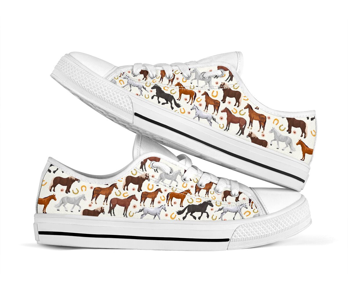 Horse Collection Low Top  Shoes