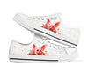 Pig Watercolor Art Low Top  Shoes