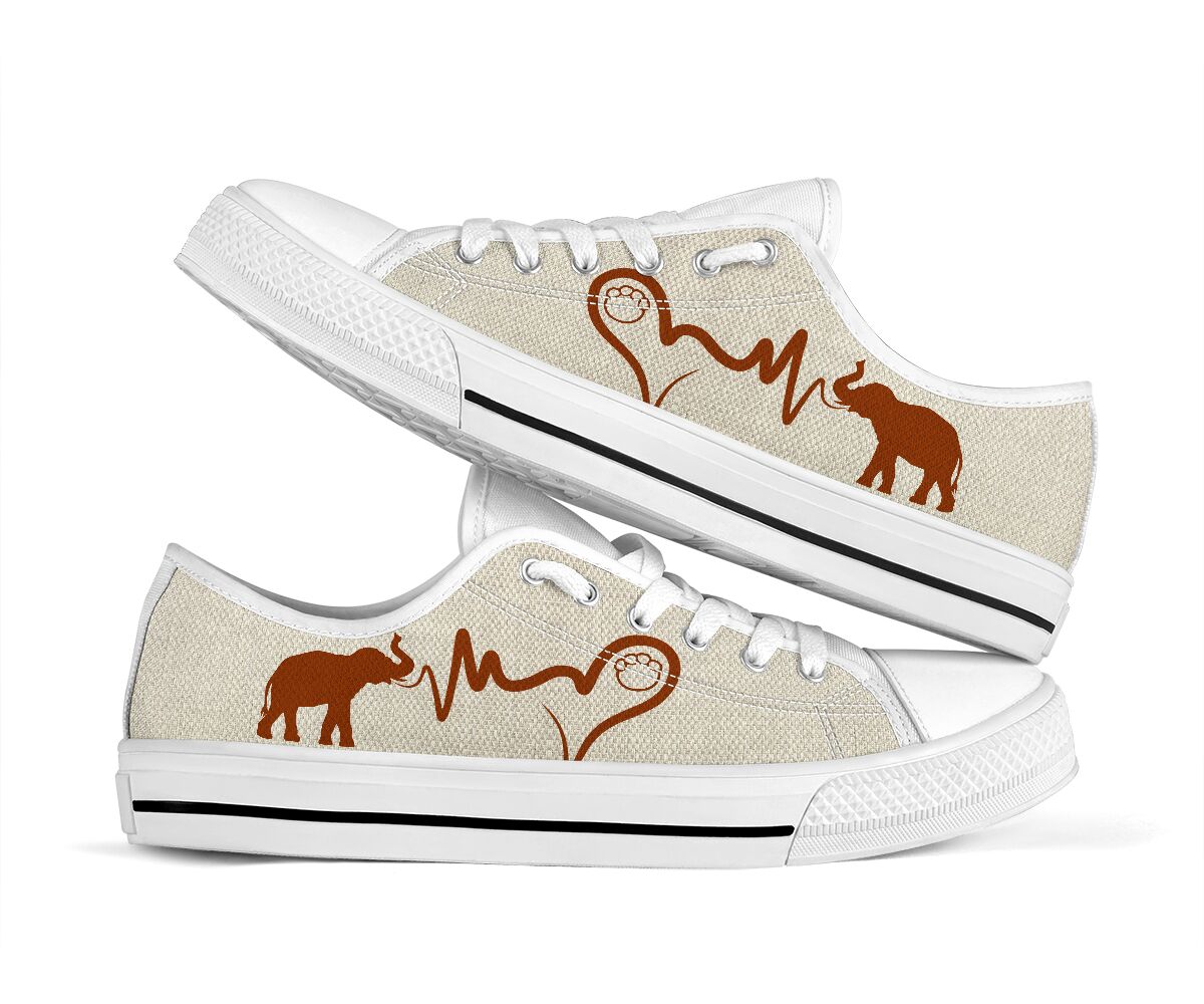 Elephant Heartbeat Lowtop Shoes