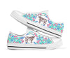 Cow Leafy Doodle - Low Top Shoe - Love Love Top Shoes