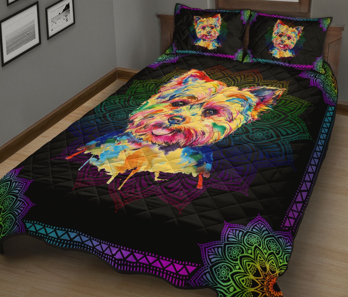 Quilt Bed Set - Shih Tzu 23 - Love Quilt Bedding Set