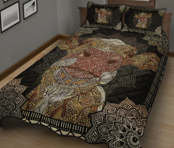 Cow Quilt Bed Set 53 - Love Quilt Bedding Set