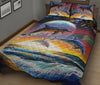 Dolphin Swimming In The Sky - Quilt Bed Set - Nnd - Love Quilt Bedding Set