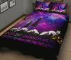 Fox Into The Darkness We Go Halloween Quilt Bed Set - Love Quilt Bedding Set