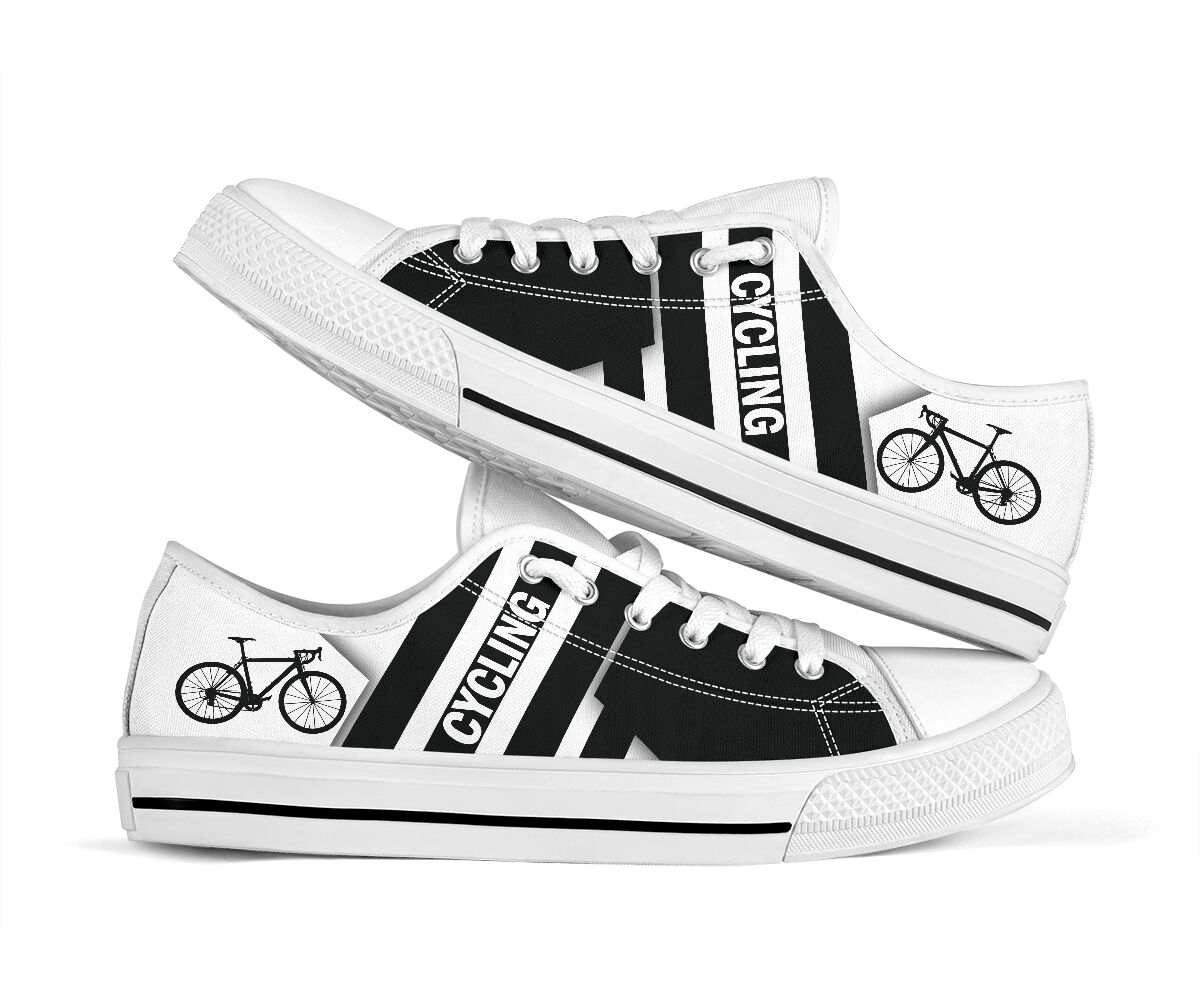 Cycling Black Line - Low TopShoe - Love Love Top Shoes
