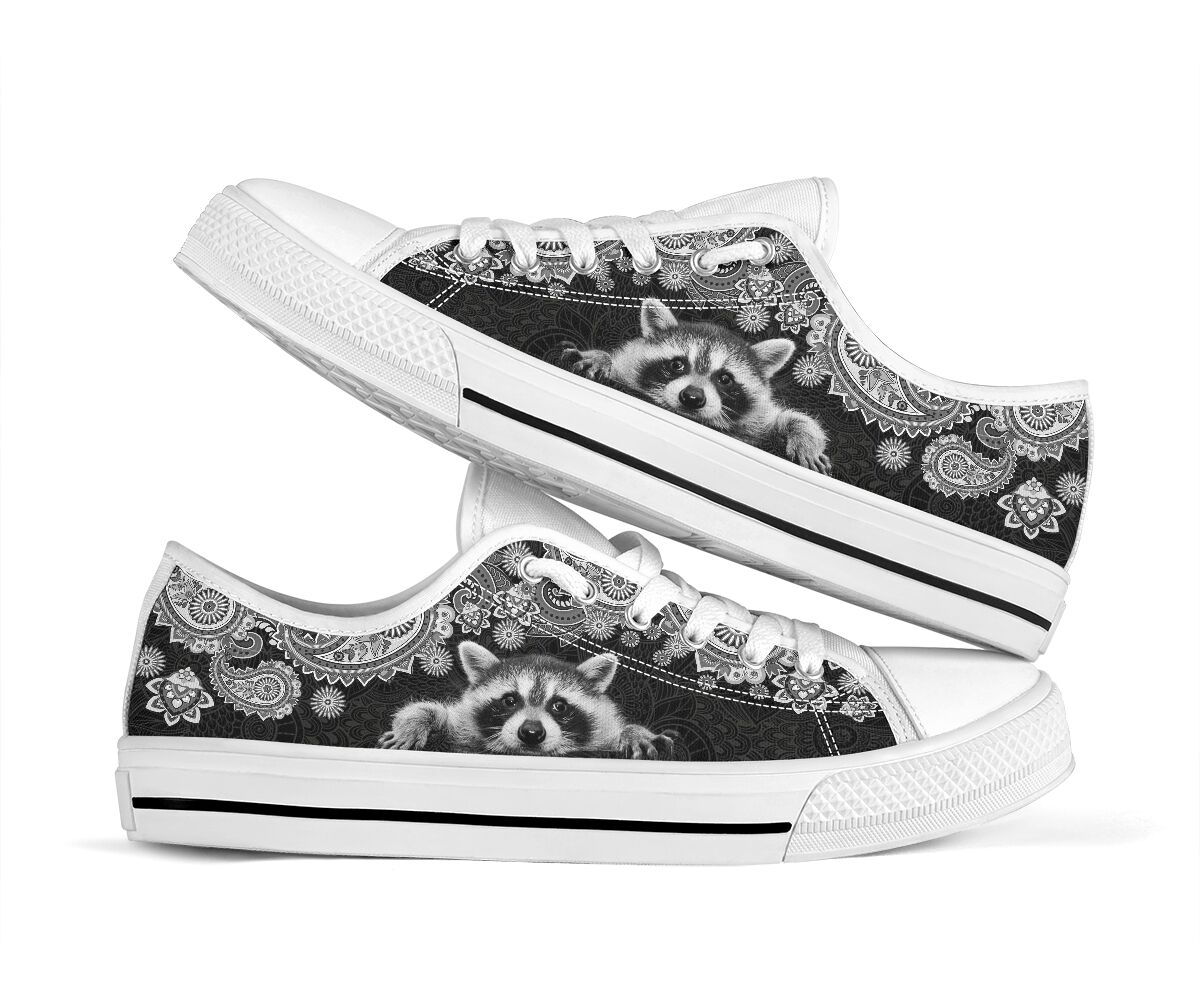 Raccoon Low Top Shoes