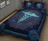 Nurse Mandala Blue - Bed Set - Love Quilt Bedding Set