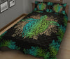 Turtle Mandala Style Quilt Bed Set 9- Love Quilt Bedding Set