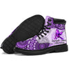 Pancreatic Cancer - Vintage Mandala Asboot Sky - Love All Season Boots