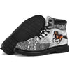 Horse - Vintage Mandala Asboot Sky Grey Kd - Love All Season Boots