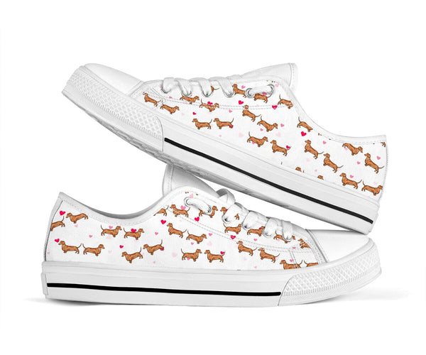 Dachshund Low Top - Dt05 Shoe - Love Love Top Shoes