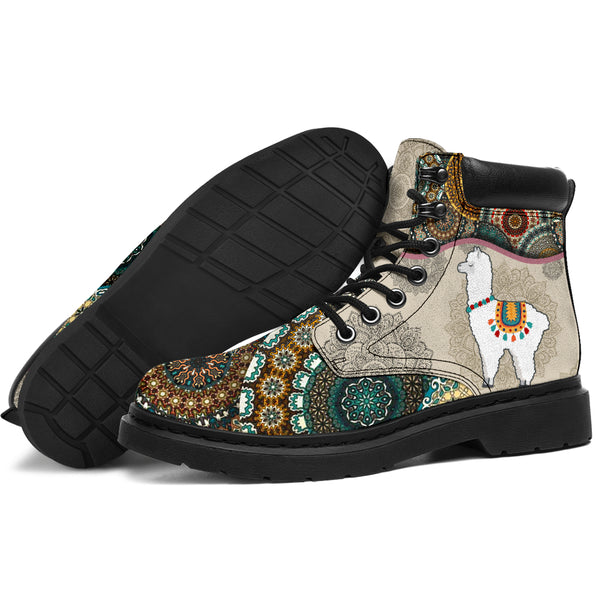 Llama - Vintage Mandala Asboot - Love All Season Boots