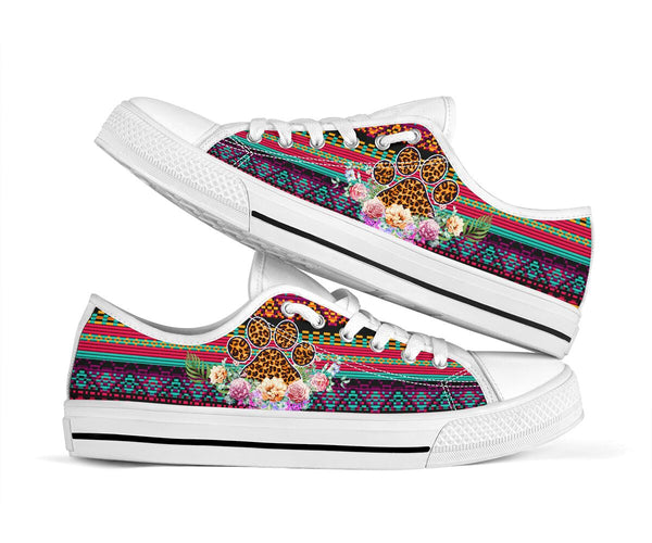 Dog Mom Ornament Effect - Low Top Shoe - Love Love Top Shoes