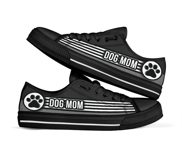Dog Mom 9 Line Circle - Low TopShoe - Love Love Top Shoes