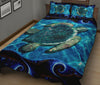 Loggerhead Sea Turtle Quilt Bed Set - Love Quilt Bedding Set