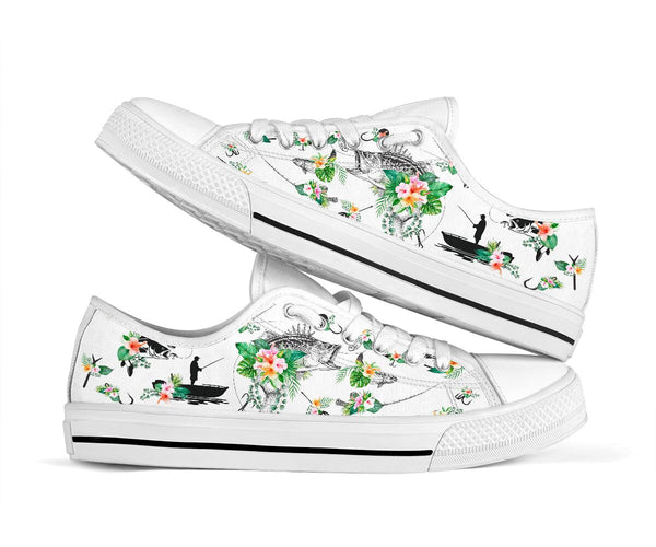 Low Top - Tropical Leaf - Fishing Shoe - Love Love Top Shoes