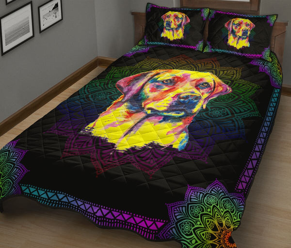 Quilt Bed Set - Labrador Retriever 32 - Love Quilt Bedding Set