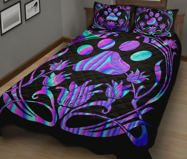 Quilt Bed Set - Paw 99 - Love Quilt Bedding Set