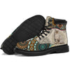 Persian Cat - Vintage Mandala Asboot Sky- Love All Season Boots