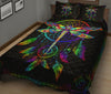 Dragonfly Catcher Dream Color Style Quilt Bed Set - Love Quilt Bedding Set