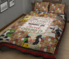 Quilt Bed Set - Cow - Life Is Short 49 - Love Quilt Bedding Set