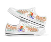 Cycling Mandala Color - Low Top Shoe - Love Love Top Shoes