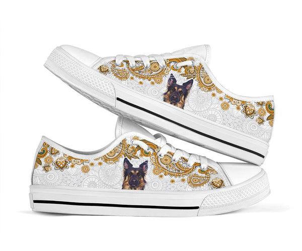 German Shepherd Low Top Shoe - Love Love Top Shoes