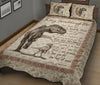 Quilt Bed Set - Dinosaur - To My Granddaughter 5 - Love Quilt Bedding Set