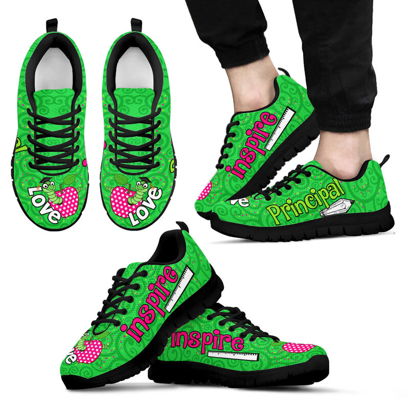 Principal Love Inspire Green Kd Sneakers, Runni- Love Sneakers