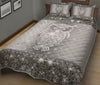 Owl Metal Diamond Light Style Quilt Bed Set - Love Quilt Bedding Set