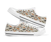 Dinosaurs Pattern Low Top Shoes