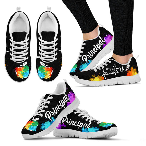 Principal Art Color Sneakers, Runni- Love Sneakers