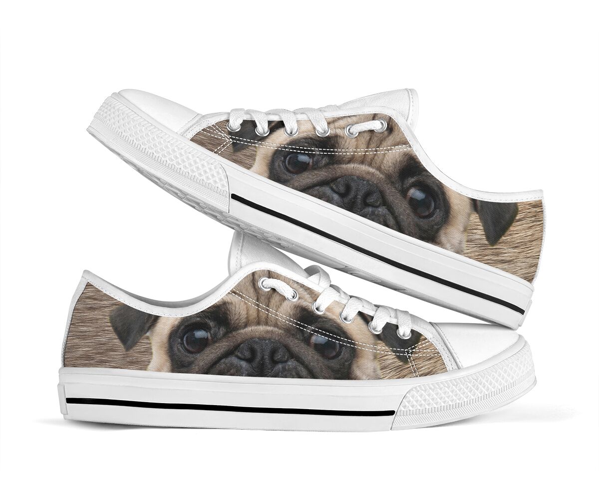 Pug Face - Low TopShoe - Love Love Top Shoes