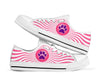 Dog Mom Spiral - Low Top Shoe - Love Love Top Shoes