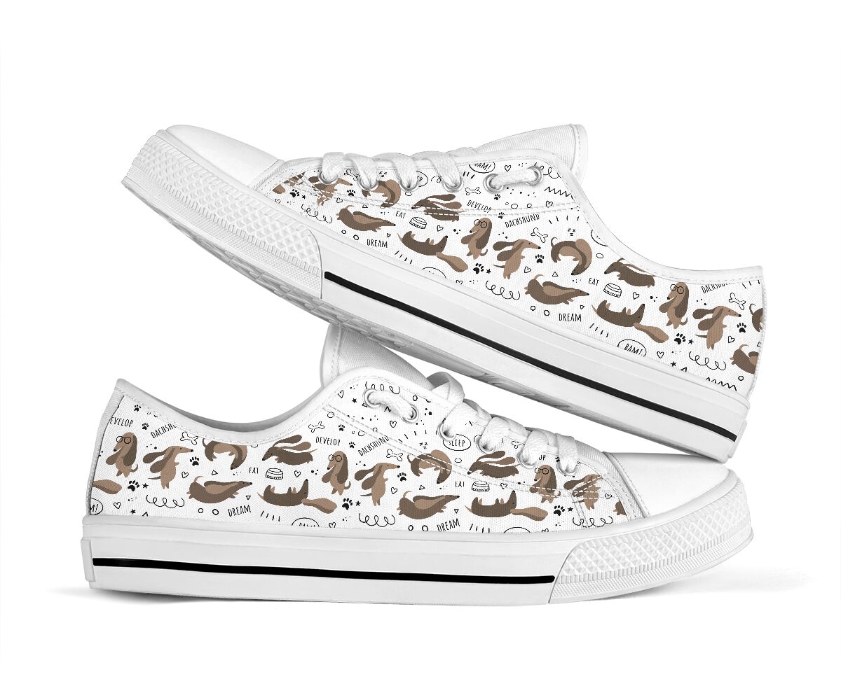 Dachshund Shoe Shoe - Love Love Top Shoes