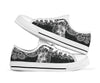 Pitbull Paisley Black White Low Top  Shoes