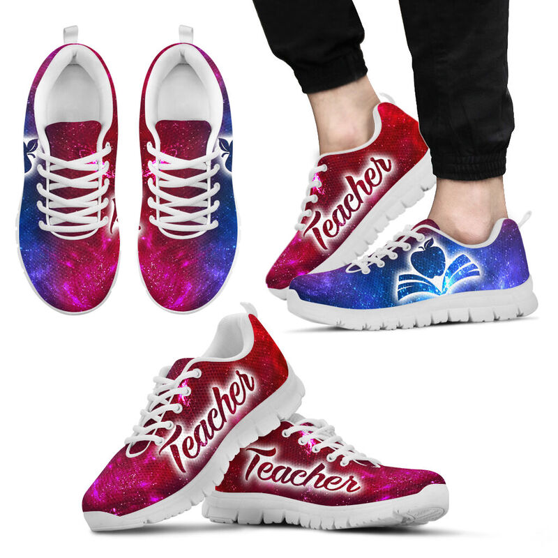 Teacher Galaxy2 Maroon Blue Kd Sneakers, Running Shoes, Shoes For Women, Shoes For Men, Cust- Love Sneakers