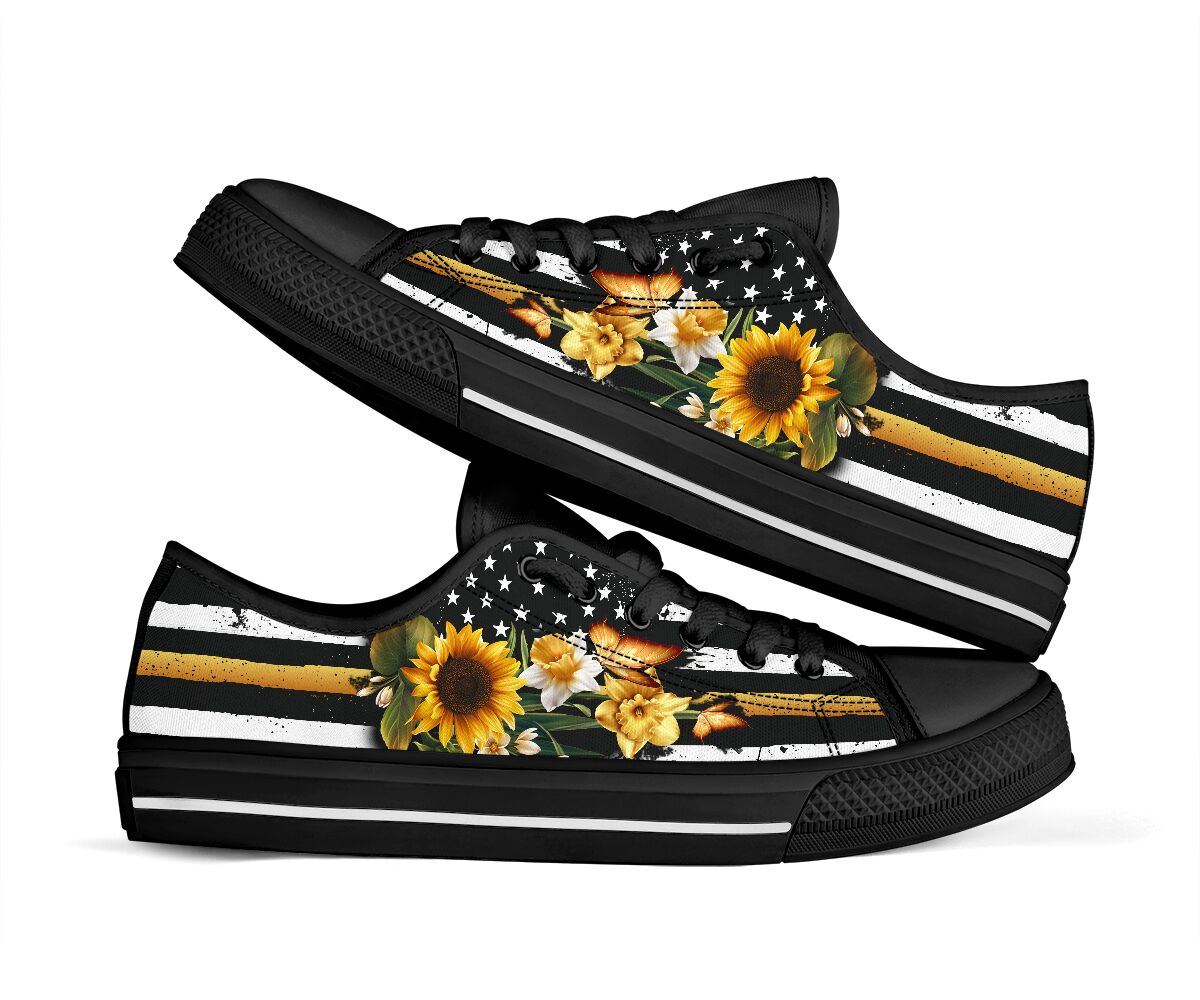 Flower - Low Top Shoe - Love Love Top Shoes