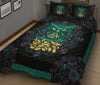 Owl Green Quilt Bed Set - Love Quilt Bedding Set