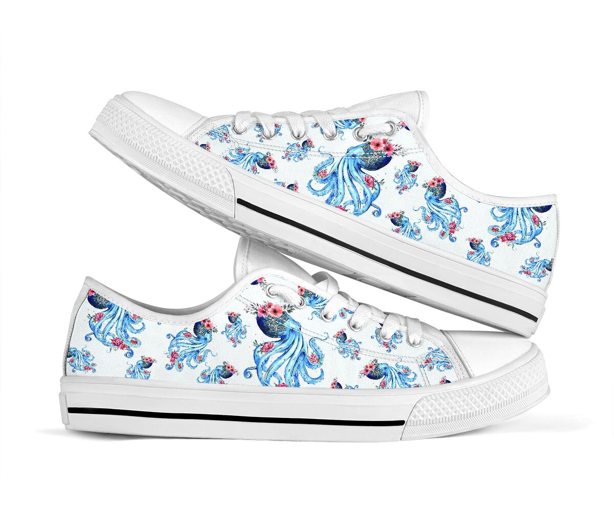 Low Top - Octopus - Flower Shoe - Love Love Top Shoes