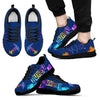 Nurse Art-heartbeat- Royal Blue Sneakers, Running Shoes, Shoes For Women, Shoes For Men, Cu- Love Sneakers