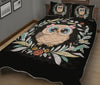 Owl Wreath Quilt Bed Sets - Love Quilt Bedding Set