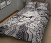 Dinosaurs Monochrome Style Quilt Bed Set- Love Quilt Bedding Set