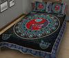 Sloth Mandala Ying And Yang Style Quilt Bed Set - Love Quilt Bedding Set