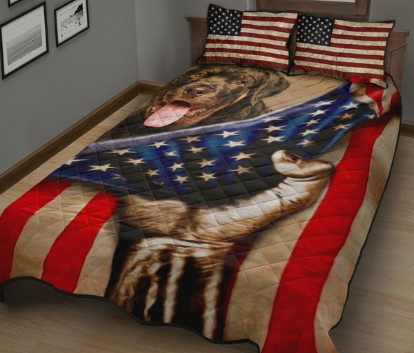 Rottweiler Quilt Bed Set 51 - Love Quilt Bedding Set