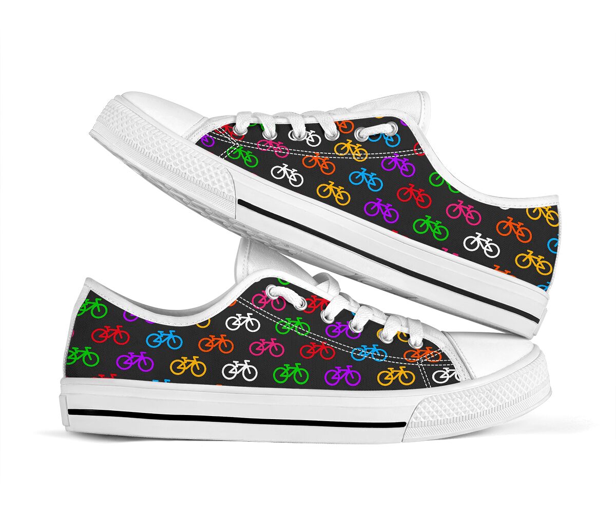 Cycling Colors - Low Top Shoe - Love Love Top Shoes