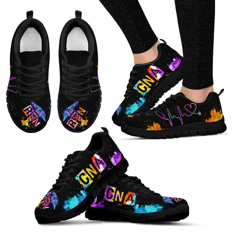 Cna-(rn) Heartbeat Art Sneakers, Running Sh- Love Sneakers
