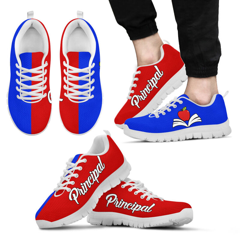 Principal Red Blue Kd Sneakers, Runni- Love Sneakers